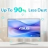 Asus VU249HFI-W 24" 100Hz IPS FHD Eye Care Monitor With Air Ionizer